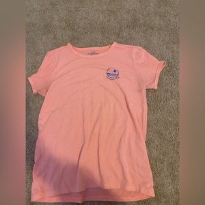 vineyard vines pink kids tee